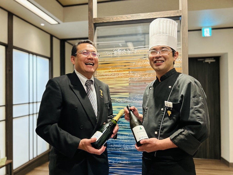ソムリエ2人のこだわり美酒も味わえる